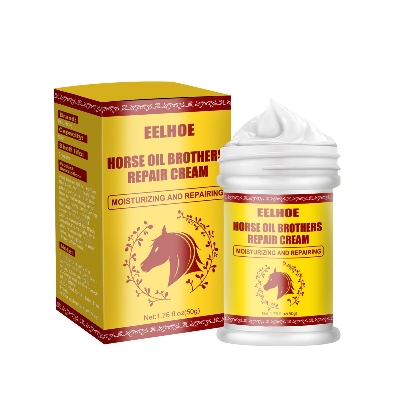 Picture of Horse Oil Repair Cream 50g – Herbal Hand & Foot Moisturizing Cream for Dry Cracked Skin | Anti-Cracking, Frostbite Protection, Winter Care, Peeling Repair & Whitening Foot Cream - The Asia Express