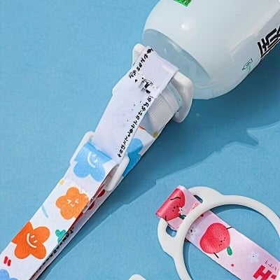 Picture of 2-in-1 Adjustable Water Bottle Strap – Portable Crossbody & Shoulder Carrier with Secure Buckle Rope for Sports, Travel, Hiking & Outdoor Activities - The Asia Express-Multicolor