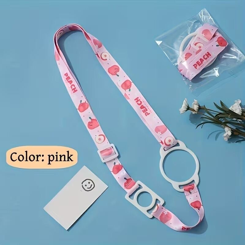 Picture of 2-in-1 Adjustable Water Bottle Strap – Portable Crossbody & Shoulder Carrier with Secure Buckle Rope for Sports, Travel, Hiking & Outdoor Activities - The Asia Express-Multicolor