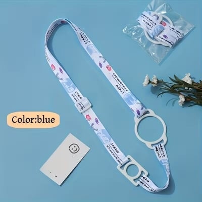 Picture of 2-in-1 Adjustable Water Bottle Strap – Portable Crossbody & Shoulder Carrier with Secure Buckle Rope for Sports, Travel, Hiking & Outdoor Activities - The Asia Express-Multicolor