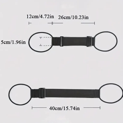 Picture of Elastic Adjustable Luggage Strap Carrier Strap Baggage Bungee Luggage Belts Suitcase Belt Travel Security Carry On Straps-The Asia Express-Multicolor