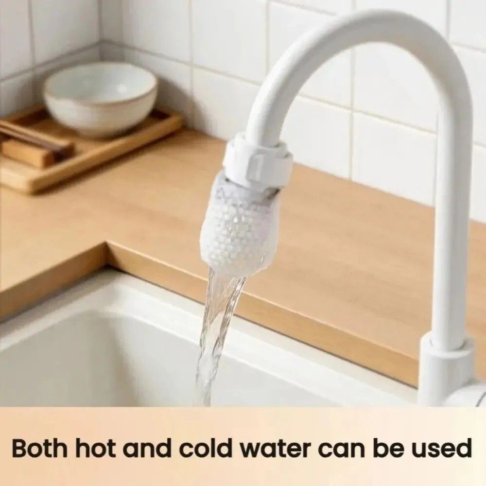 Picture of 50Pcs Anti-splash Cotton Thickened Filter High-density Universal Faucet Filter (with 10pcs T-strap)-The Asia Express-Multicolor