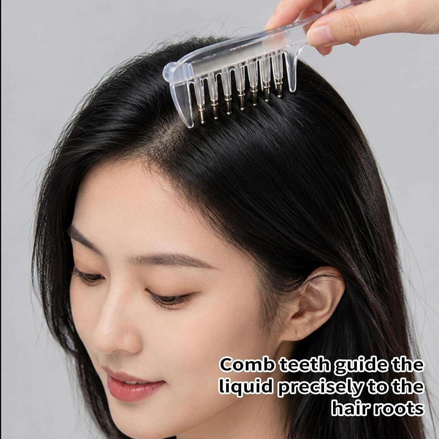 Picture of Scalp Oil Applicator Comb – Hair Oil Dispenser Roller Ball Massager, Precise Scalp & Root Hair Oiling Tool for Hairline, Hair Roots, Spa, Salon & Home Use - The Asia Express