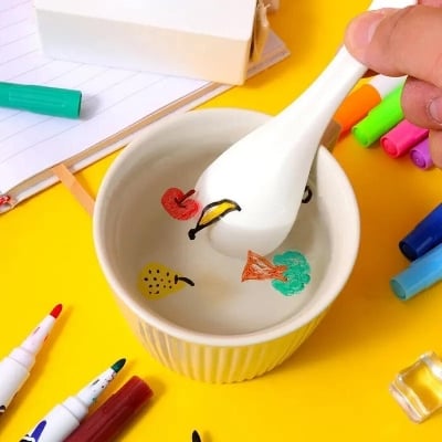 Picture of Magical Water Painting Pen Set – 12 Pcs Double-Ended Floating Marker Pens, Multicolor Doodle & Creative Drawing Educational Art Toy for Kids - The Asia Express-Multicolor