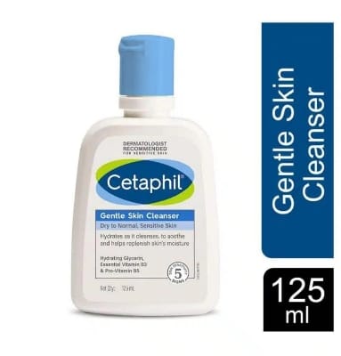 Picture of Cetaphil gentle Skin Cleanser For dry to normal, Sensitive Skin - 125 ML