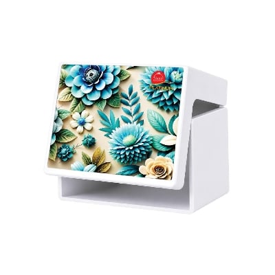 Picture of 5D Tissue Holder -Blue Moss