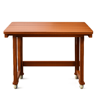 Picture of Lightweight Wooden Portable Table with foldable design 