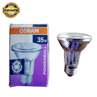 Picture of OSRAM 35W POWERBALL HCI-PAR20 35W/WDL FL Warm Color E27 Metal Lamp, Made in USA-Grey