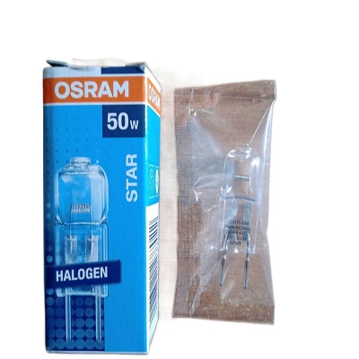 Picture of OSRAM 50W 12V HALOSTAR 64440 GY6.35 Halogen Capsule Lamp 2700K-Blue