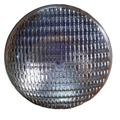 Picture of GE 300W PAR56/WFL 240-250V  Halogen Lamp /PAR LAMP /Swimming  Pool Wide Flood Brand: GE  Made in USA-Silver