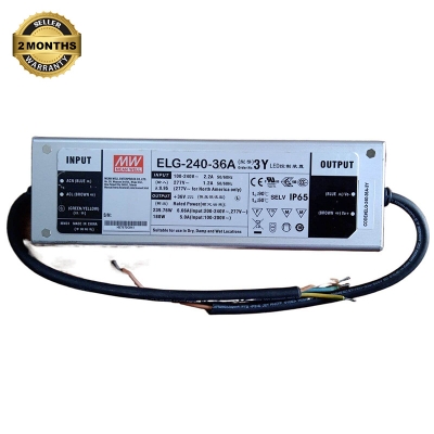 Picture of MW LED Power Supply ELG-240-36A IP65 5.0A 180W PRC-Silver
