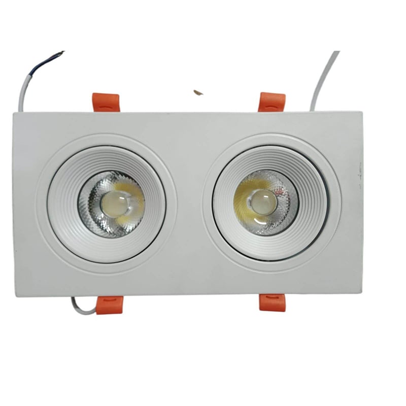 Picture of LED SPOT LIGHT 2X10W WHITH BODY,DAY LIGHT,PRC-White