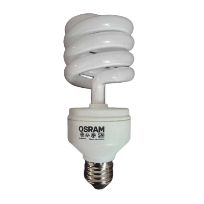 Picture of OSRAM 28W Energy Saving Lamp E27 Day Light/6500k 1700lm, Made in China-White