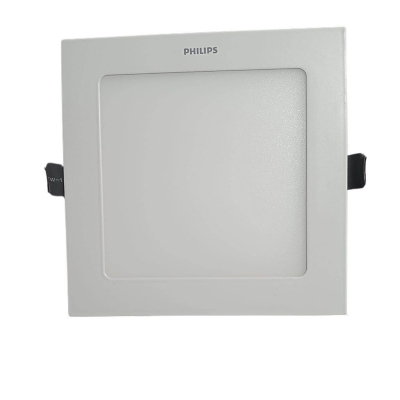 Picture of Philips 15W LED Panel Light Square Conceal Type 220V AC 3000k/Warm Color 1500lm, Made in India-White
