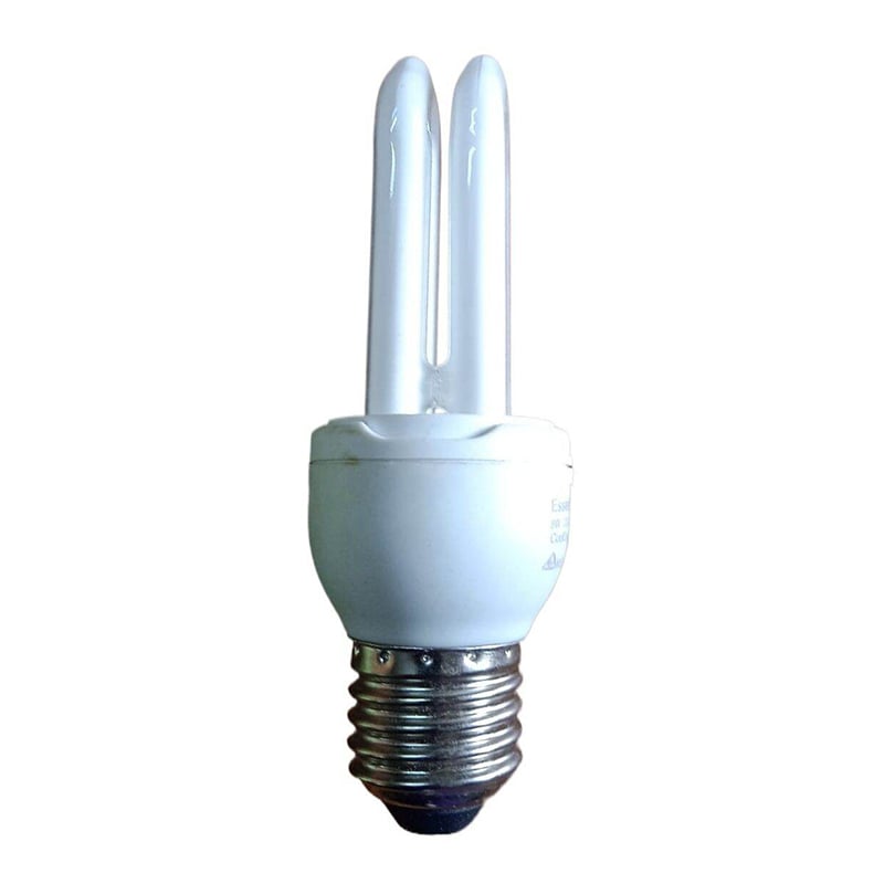 Picture of 8W Energy Saving Lamp E27 (Thread Type) White Color 430lm 220V AC 50Hz, PHILIPS-White