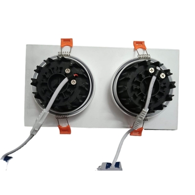 Picture of LED SPOT LIGHT 2X10W WHITH BODY,DAY LIGHT,PRC-White