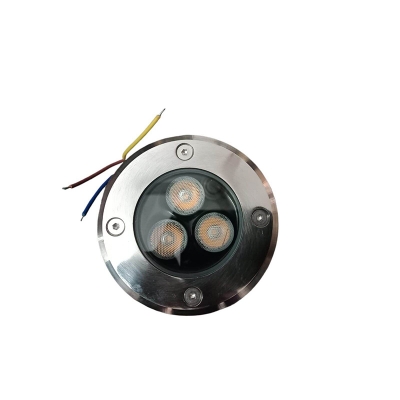 Picture of EcoLX 3W High Power LED Recessed Inground Lights,Surface ground mounted LED Inground Lights-Yellow