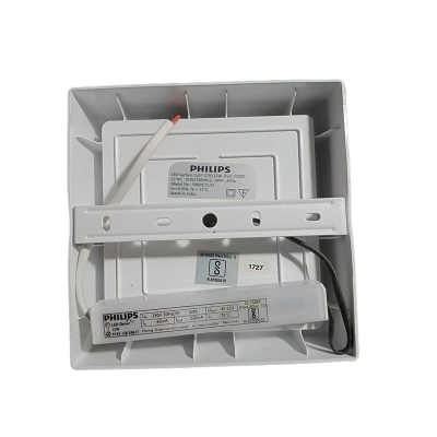 Picture of Philips 12W LED Panel Light Square Surfacel Type 220V AC Daylight 1500lm, Made in India-White