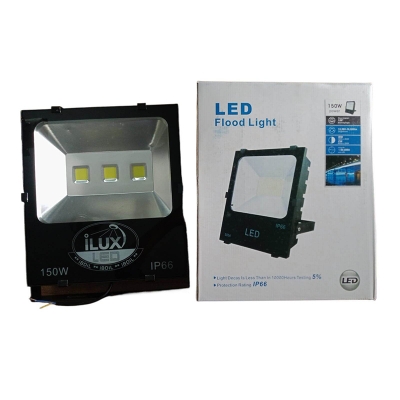 Picture of 150W LED Flood Light COB Chips White Color 220-240V AC IP65 Outdoor, EcoLX-White