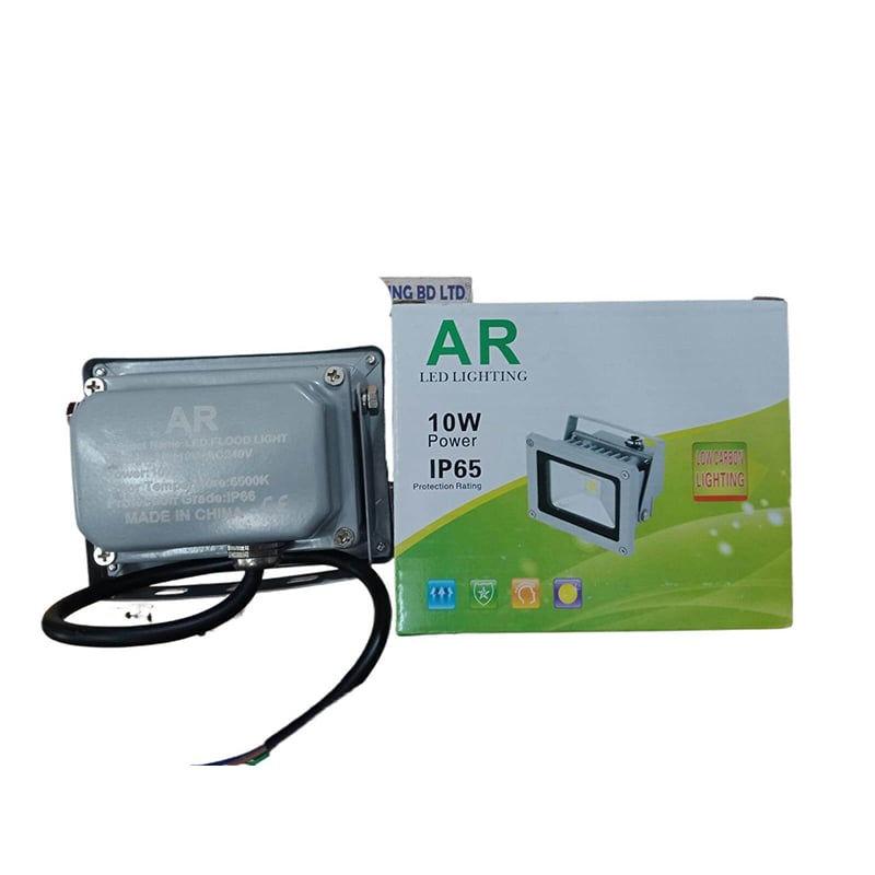 Picture of 10W LED Flood Light COB Chips White Color 220-240V AC IP65 Outdoor, EcoLX-White