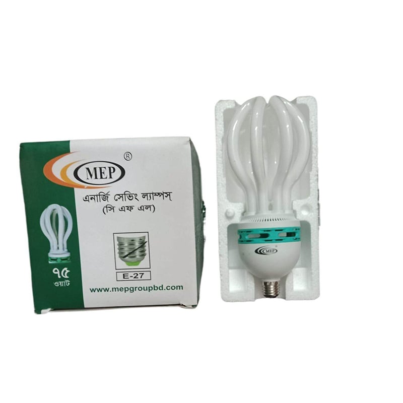 Picture of MEP 75W ENERGY SAVING LAMP DAY LIGHT E27  SELF BALLASTED,BANGLADESH-White