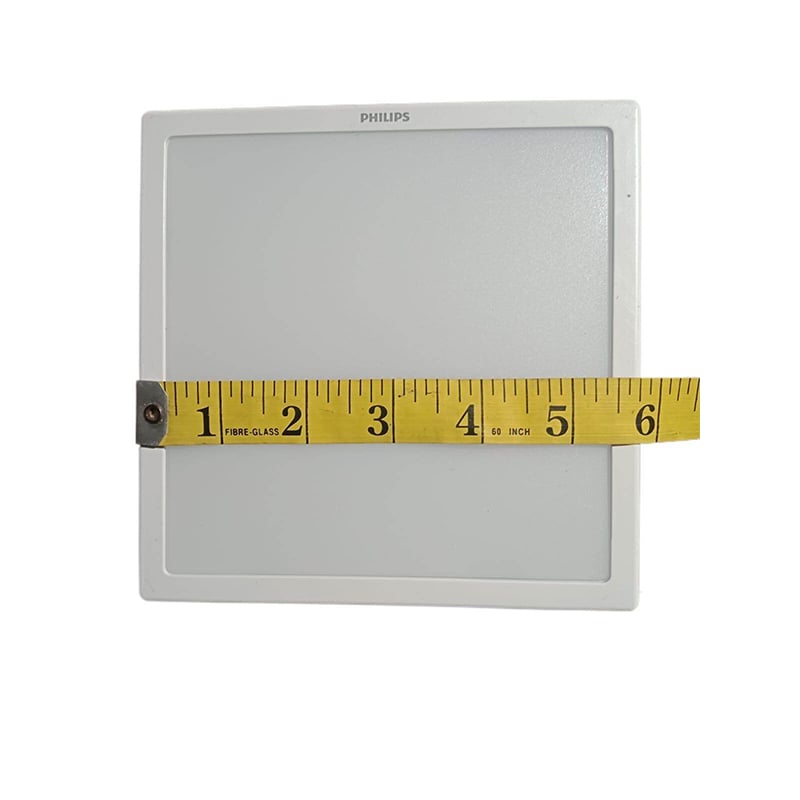 Picture of Philips 15W LED Panel Light Square Conceal Type 220V AC 3000k/Warm Color 1500lm, Made in India-White