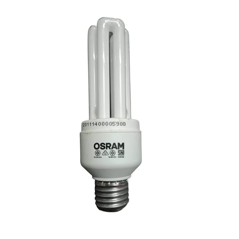 Picture of OSRAM 20W Duluxstar Energy Saving Lamp E27 Threed  Type white  Color 1075lm, Made in China-White