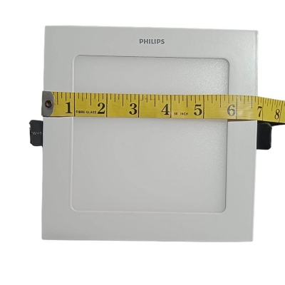 Picture of Philips 15W LED Panel Light Square Conceal Type 220V AC Daylight 1500lm, Made in India-White