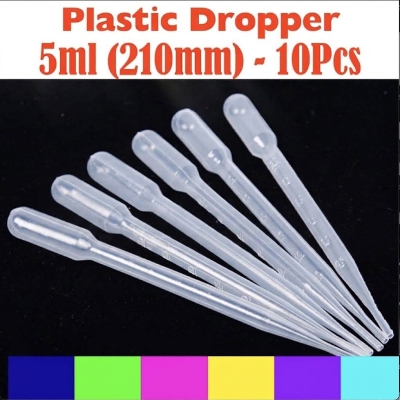 Picture of Dropper Plastic - 3ml (160mm) - 10 Pcs