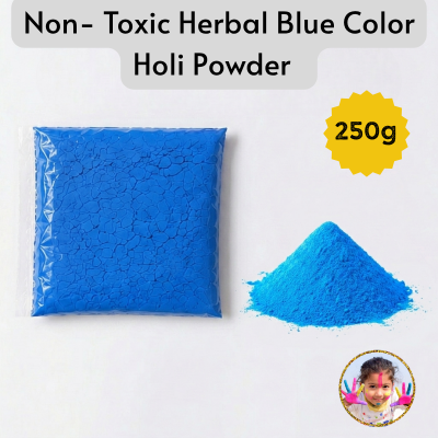 Holi Gulal Color Powder Skin Safe Eco-Friendly Herbal Festival Powder 250g Pack 1 Pcs