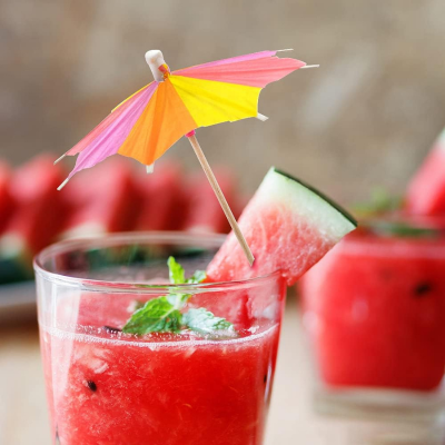 Mini Cocktail Drink Umbrellas Multicolor Paper Parasols for Cocktails Juices and Desserts 10 Pcs