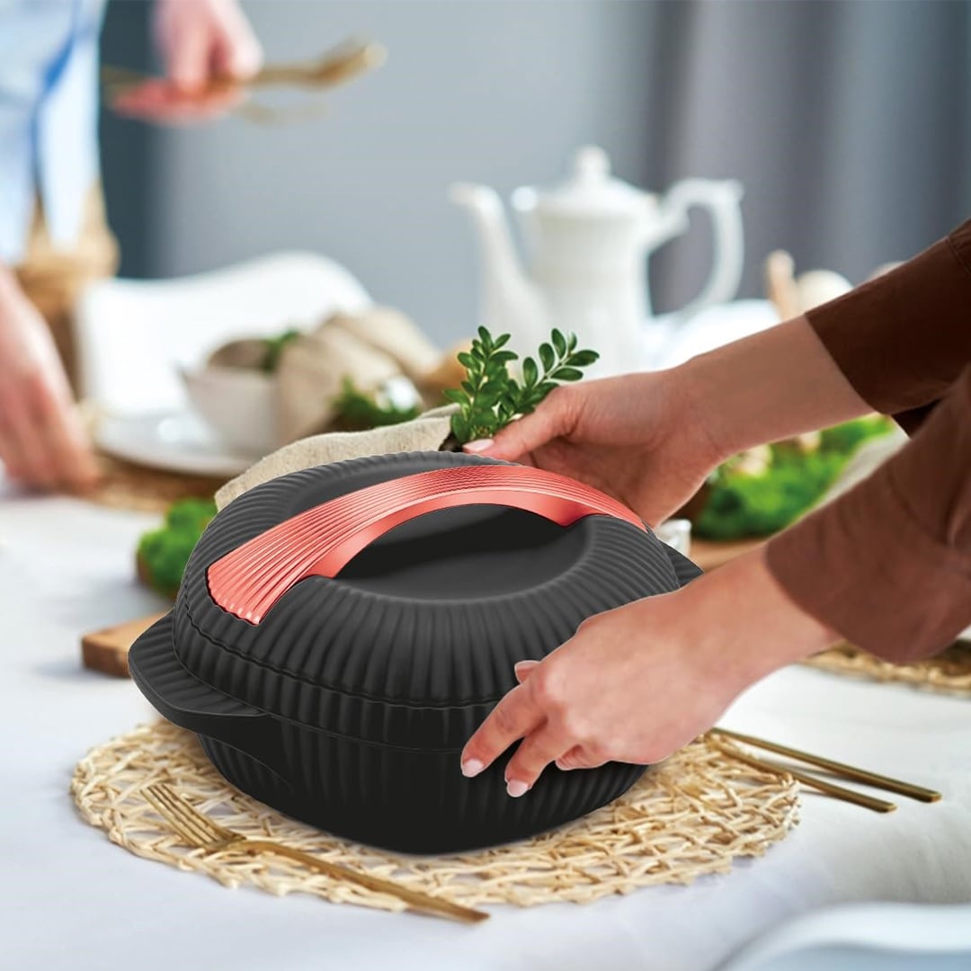 Picture of MILTON Oyster Hotpot PU Insulated Inner Stainless Steel Casserole-2500