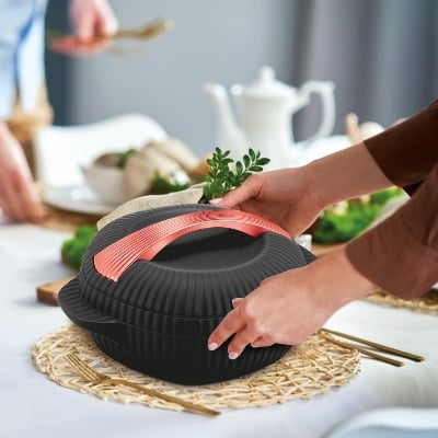 Picture of MILTON Oyster Hotpot PU Insulated Inner Stainless Steel Casserole-2500