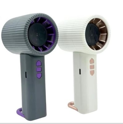 Picture of High-Speed Cooling Fan Handheld with Digital Display Mini Turbo Fan