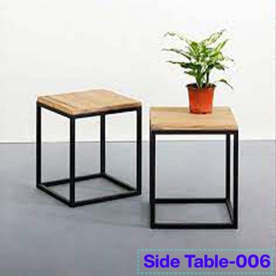 Picture of Modern Design Bed Side Table-Black
