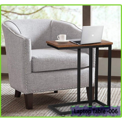 Picture of Small Laptop Tables For Home-Black & Prome Teak