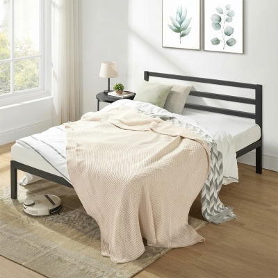 Picture of Simple Steel Bed DSB-1916-Black