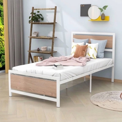 Picture of Single Bed Design For Home SSB-661