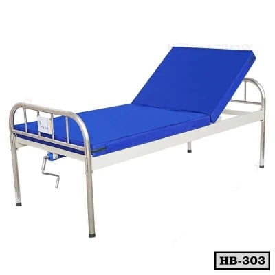 Picture of One Function Manual Hospital Bed HB-303-Grey