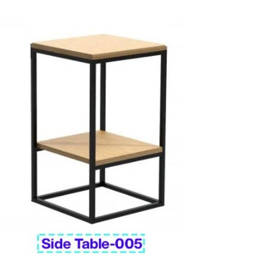 Picture of Modern design side tableBlack & Maple, Black & Prome Teak