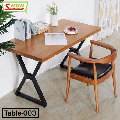 Picture of New Design Modern Computer Table T003Black & Cherry Light