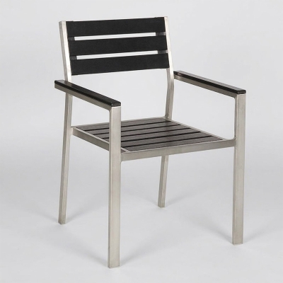 Picture of Heavy Duty Metal Chair SDC-569-Black