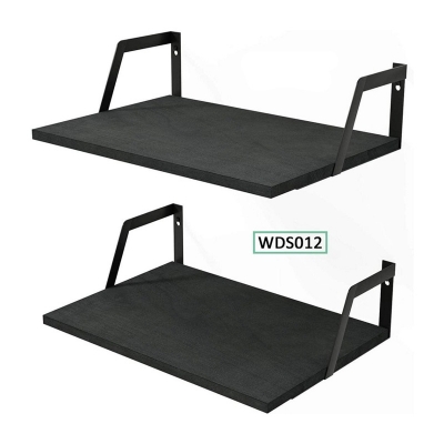 Picture of Wall Shelf For Kitchen | 1 Pc | - Convenient Storage Solution For Your Kitchen Essentials-Black