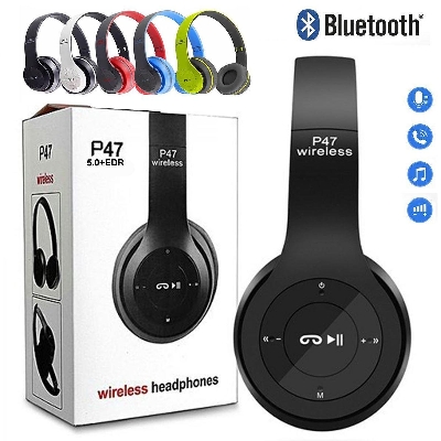 Picture of P47 Bluetooth Over Ear Foldable Headset
