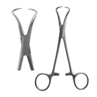 Picture of Stainless Steel Surgical Cloth Forceps, Towel Clamp, Orthopedics Instruments, Made of Stainless Steel - 40 gm - Int: One size