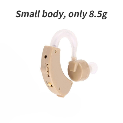 Picture of Mini Hearing Aid Portable Ear Sound Amplifier Adjustable Ear Hearing Amplifier Aid Kit Tone Hearing Aids for the Deaf Elderly - Int: One size