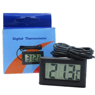 Picture of Lcd Digitale Thermometer Voor Vriezer Temperatuur-50 ~ 110 Graden Koelkast Koelkast Thermometer - Black - Int: One size