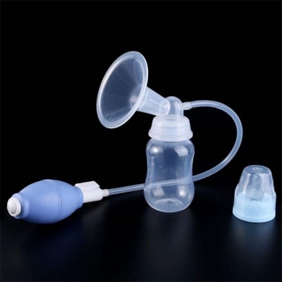 Picture of 1 Set Brest Pump Manual Control Valve Mom Breastfeeding Baby Milk Suction Feeding Newborn Bottle - Multicolor - Int: One size