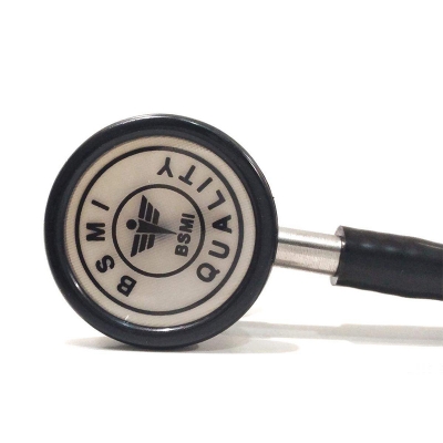 Picture of BSMI Paediatric Stethoscope Paediatric (Black & Red) - Multicolor - Int: One size