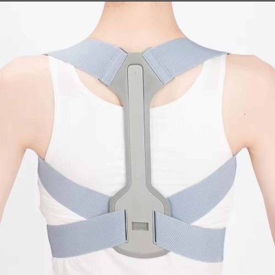 Picture of Adjustable Posture Corrector, Shoulder Straighten, Clavicle Orthopedic Brace, Back Support, Pain Relief - Multicolor - Int: One size